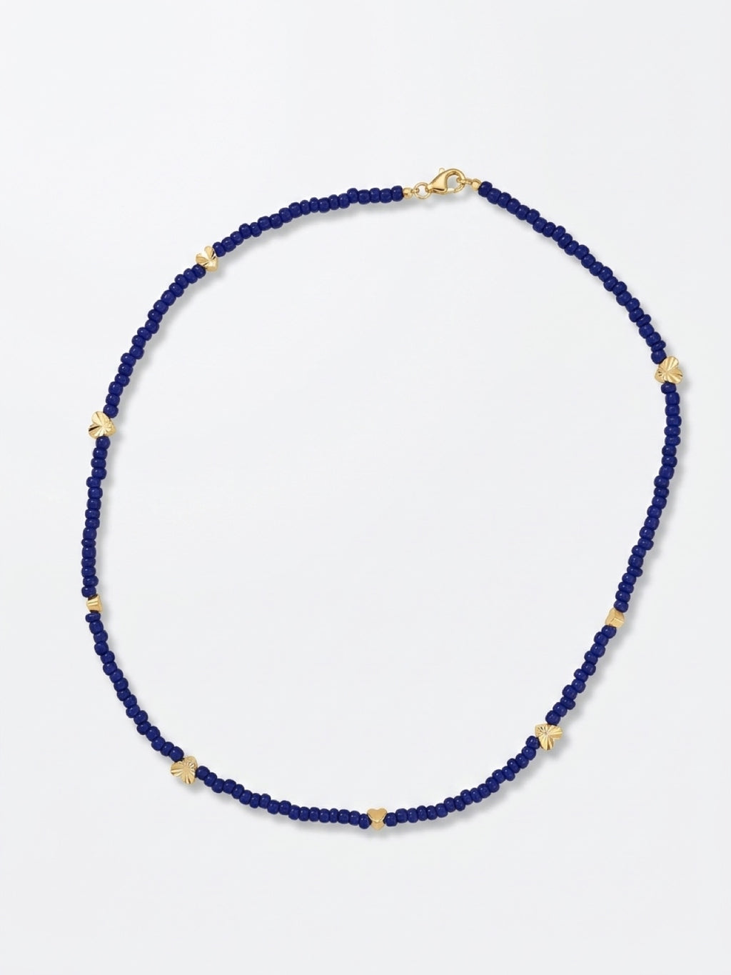 Navy Heart Necklace