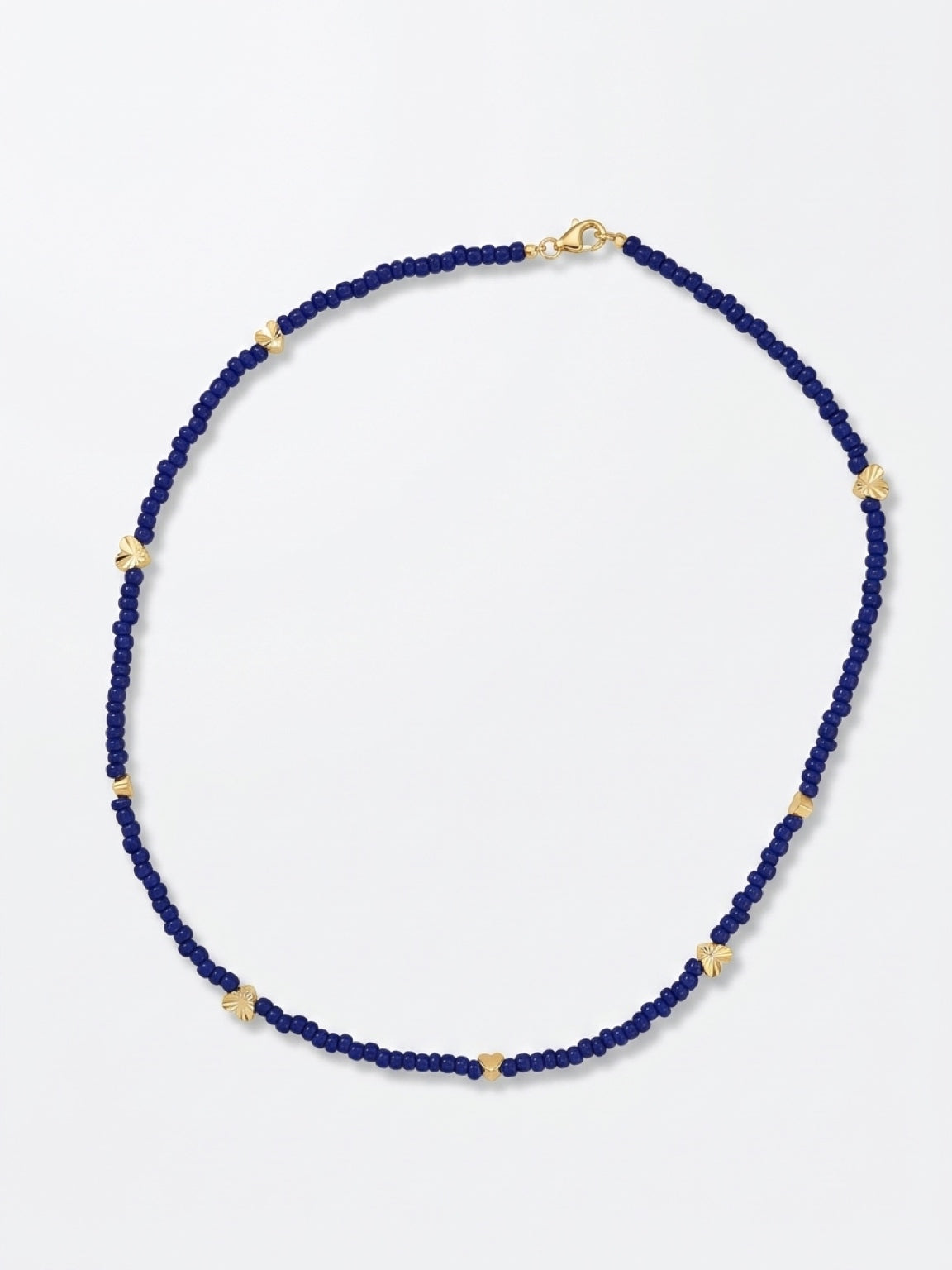 Navy Heart Necklace