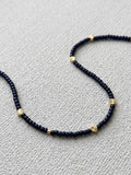 Navy Heart Necklace