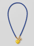 Two Hearts Cord Necklace