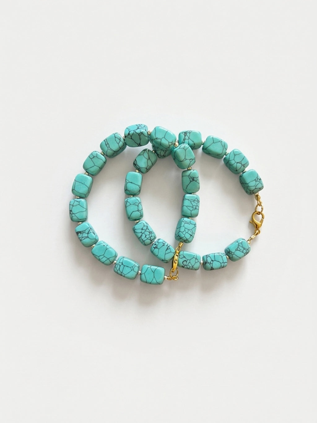 The Mojave Square Turquoise Bracelet