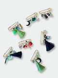 Whimsical Charm Statement Safety Pin – Quirky Mix-and-Match Accessory for Sneakers, Bags, & Jackets