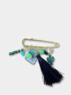 Whimsical Charm Statement Safety Pin – Quirky Mix-and-Match Accessory for Sneakers, Bags, & Jackets