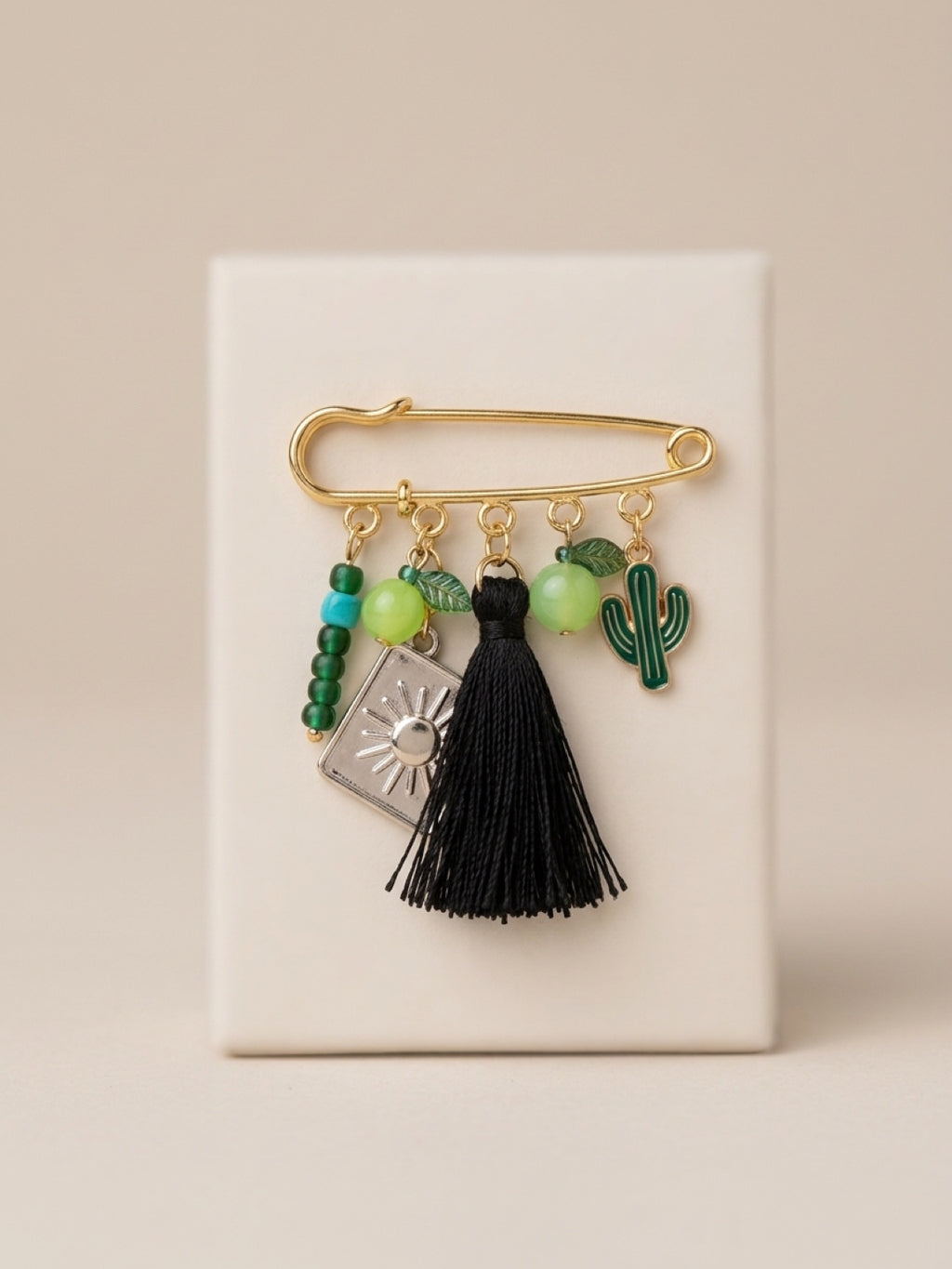 Whimsical Charm Statement Safety Pin – Quirky Mix-and-Match Accessory for Sneakers, Bags, & Jackets