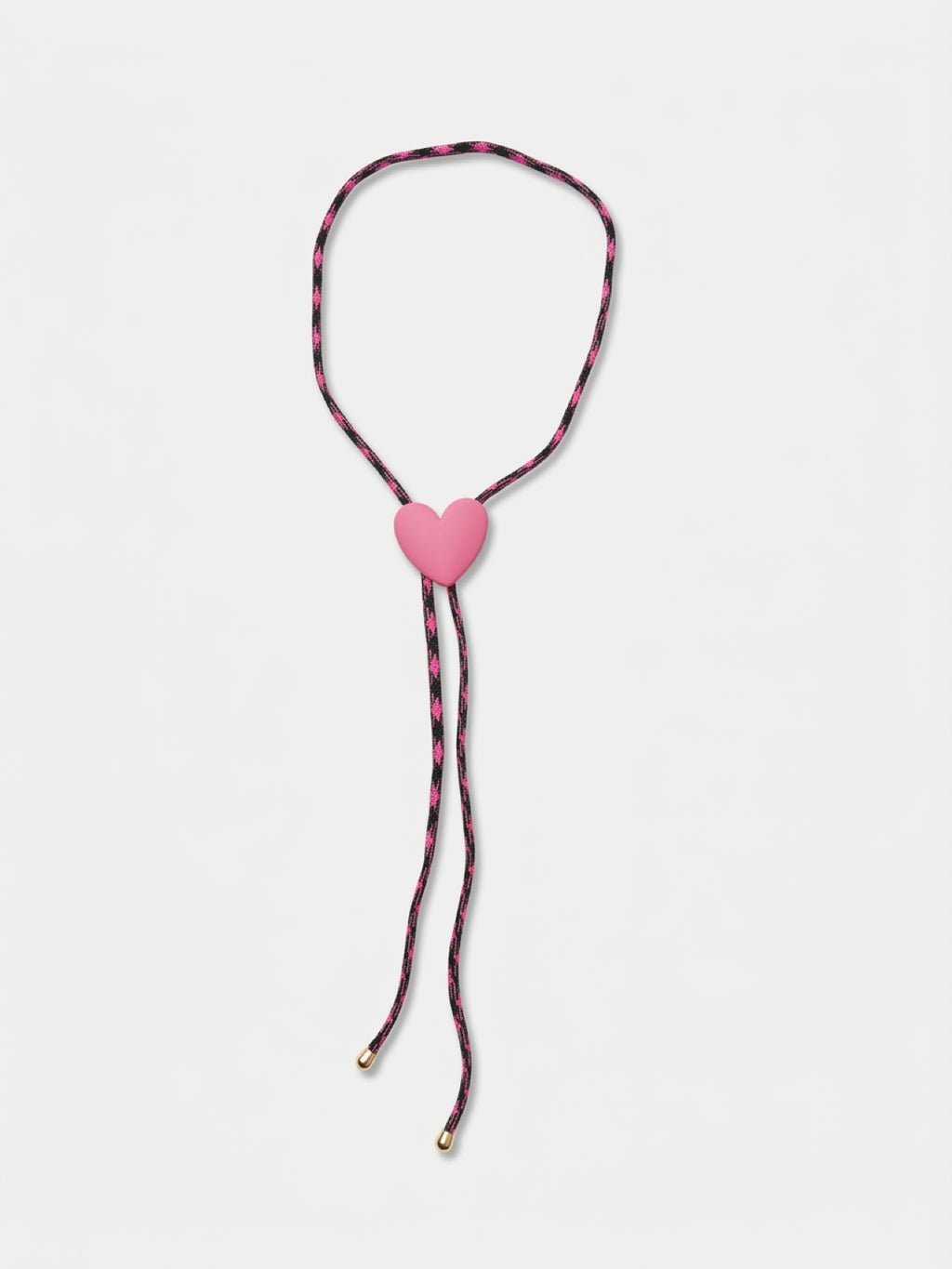 Heart Bolo Tie Necklace