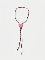 Heart Bolo Tie Necklace