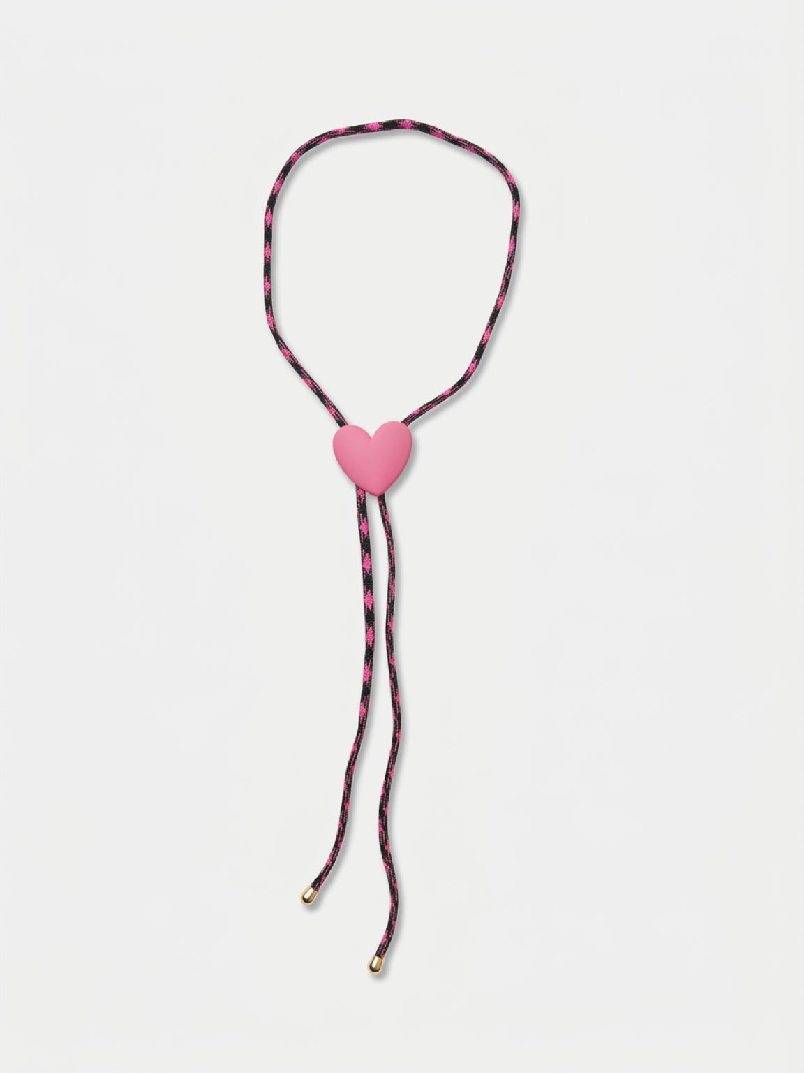Heart Bolo Tie Necklace