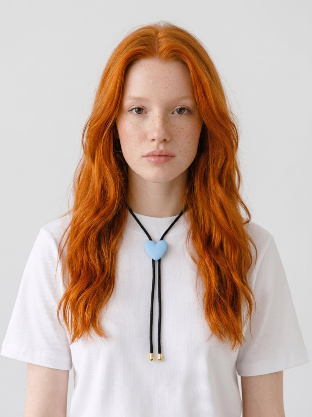 Heart Bolo Tie Necklace