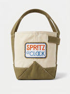 Take the Scenic Route Mini Tote — Patched Canvas Bag