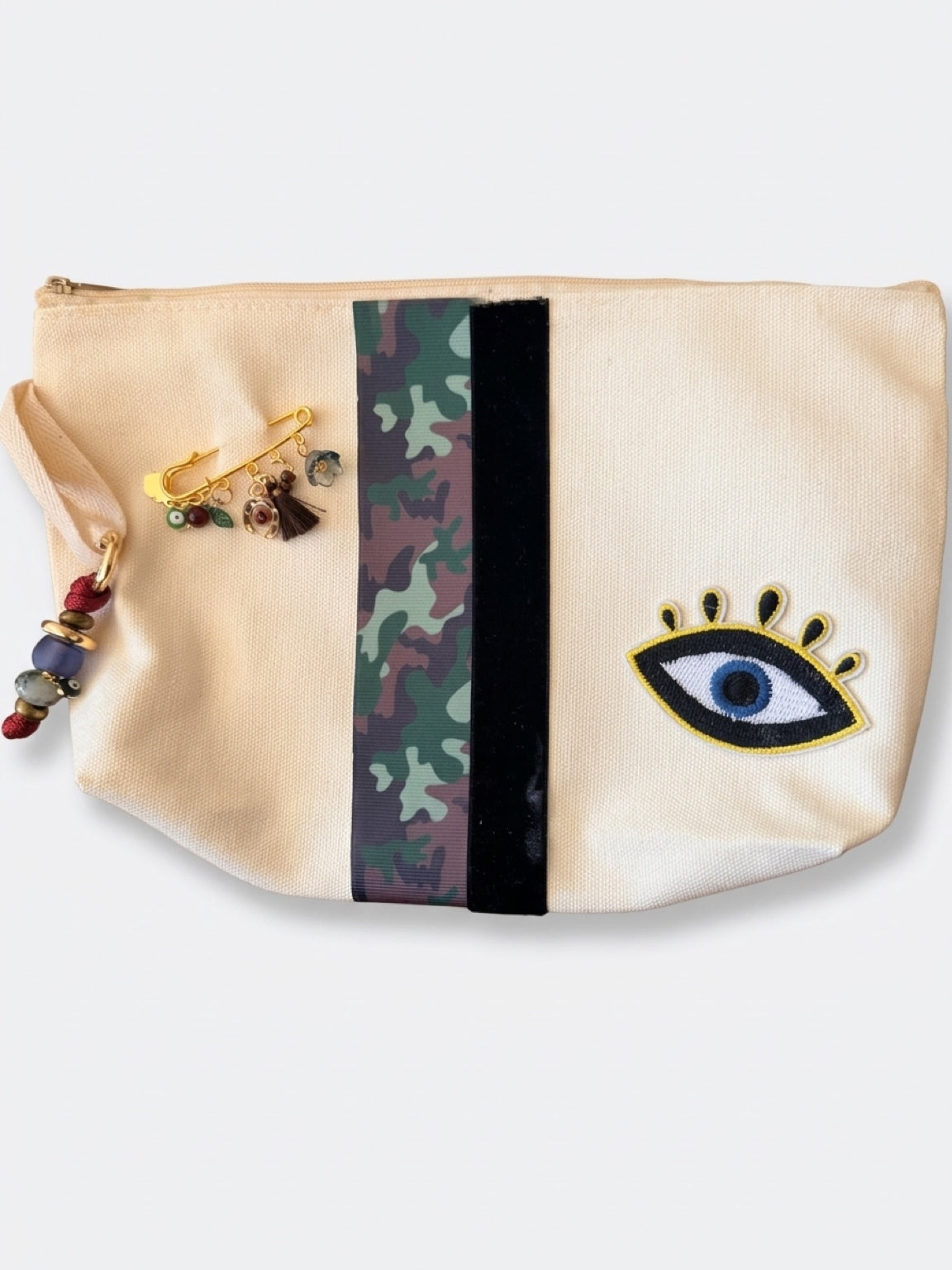 The Watchful Eye Canvas Pouch